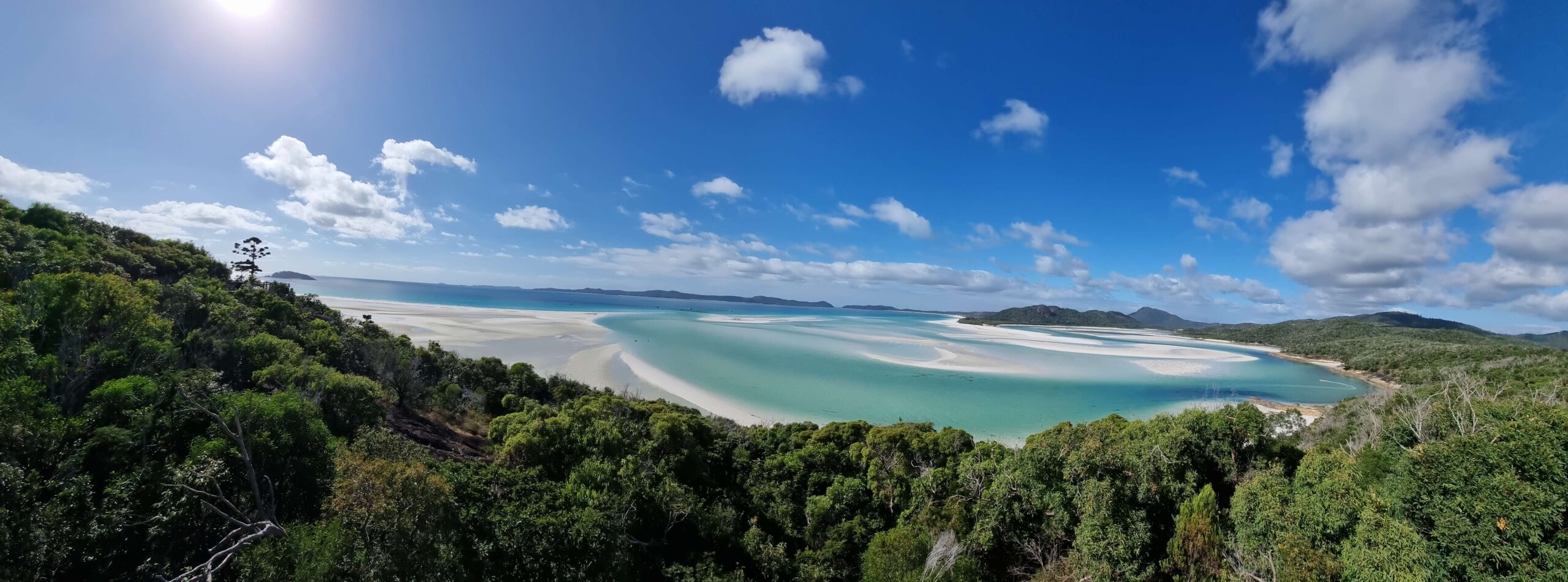 Whitehaven Beach, the Whitsundays, from Hill Inlet Lookout. Photo taken by Jacques.