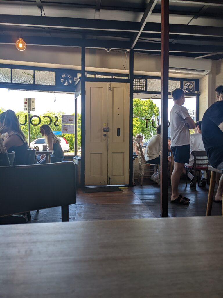 Scout Cafe in Petrie Terrace, Brisbane, Australia